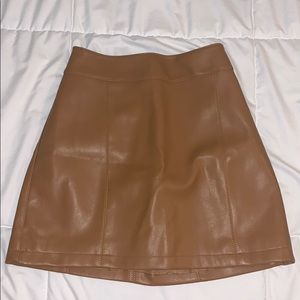 Forever 21 size small faux leather mini skirt